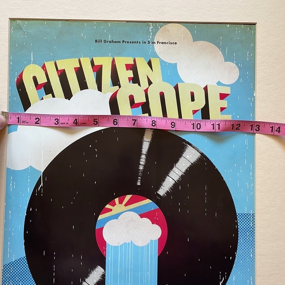 Citizen Cope Sandrine Concert Poster - Picture 3 of 4
